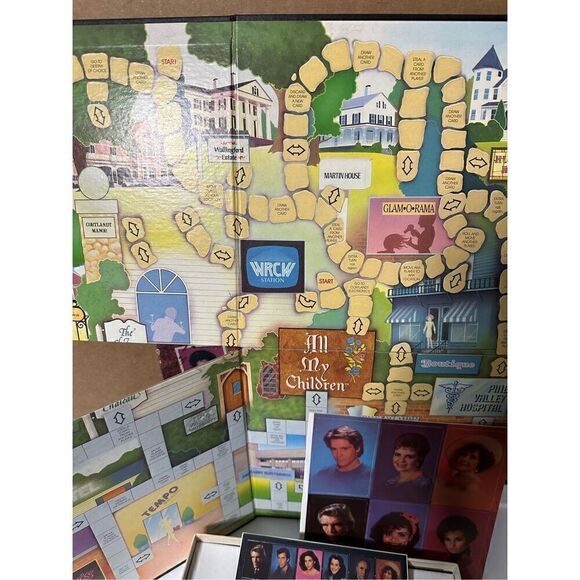 Vintage "All My Children" Soap Opera Board Game by TSR 1985 Ed 100% Complete - Picture 10 of 10